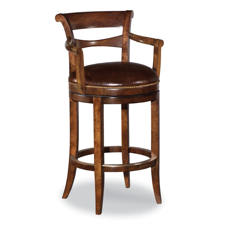WoodbridgeFurniture Swivel Bar & Counter Stool Perigold